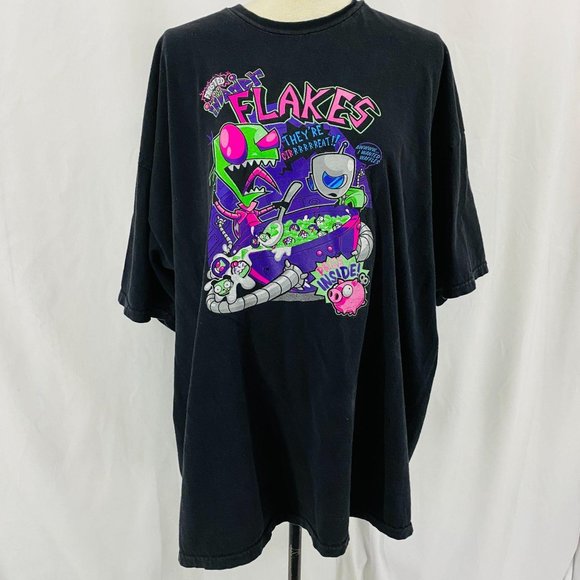 Tee Fury Other - Tee Fury Frosted Invader Flakes Invader Zim